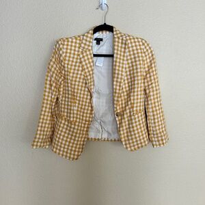 Ann Taylor Checkered Two Piece Set